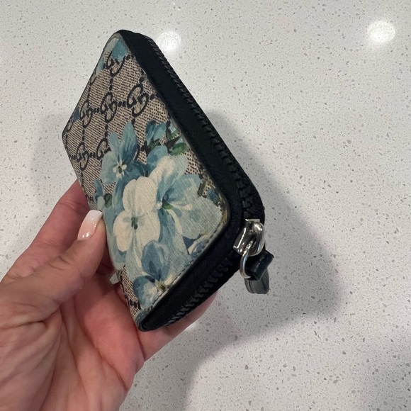 Gucci bloom floral card case holder wallet - Picture 2 of 14